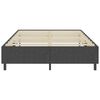 vidaXL Estructura de cama Box Spring sin colch&oacute;n tela gris 180x200 cm