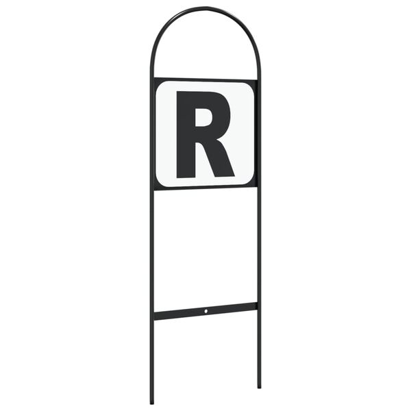 vidaXL Marcadores de doma 4 unidades acero