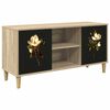 vidaXL Mueble de TV BREMEN 102 x 33 x 50 cm Sonoma