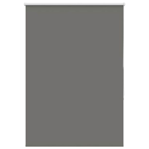 vidaXL Estor Enrollable Opaco gris 90x130 cm Tela Ancho 85,7 cm