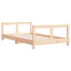 vidaXL Estructura de cama para niños madera maciza de pino 80x160 cm