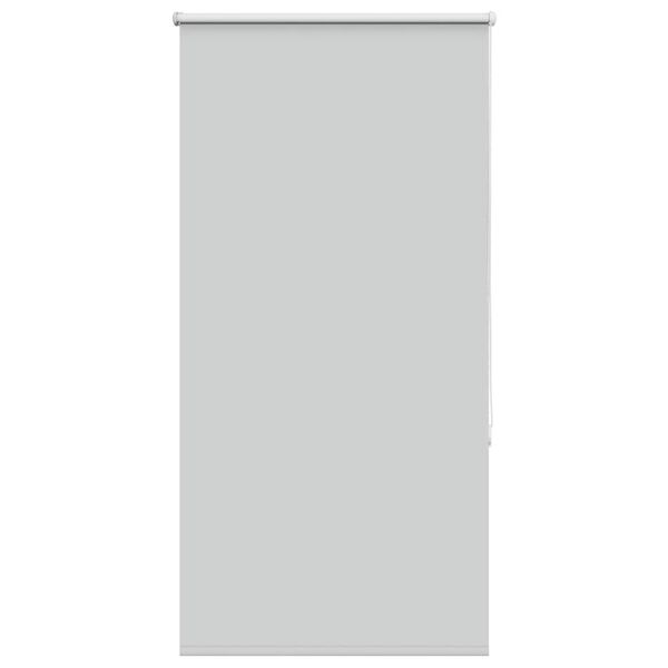 vidaXL Estor Enrollable Opaco gris claro 65x175 cm Tela Ancho 60,7 cm