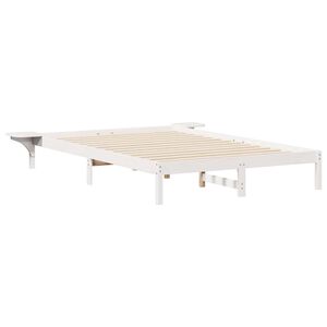 vidaXL Estructura de Cama con Mesitas 160 x 220 cm