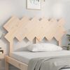 vidaXL Cabecero de cama madera maciza de pino 132x3x81 cm