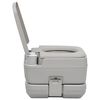 vidaXL Juego de inodoro con lavabo port&aacute;til para camping