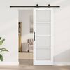 vidaXL Puerta Corredera ORKDAL y Negro 73,5 x 211 cm