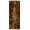 vidaXL Armario de pared madera ingeniería roble ahumado 69,5x34x90 cm