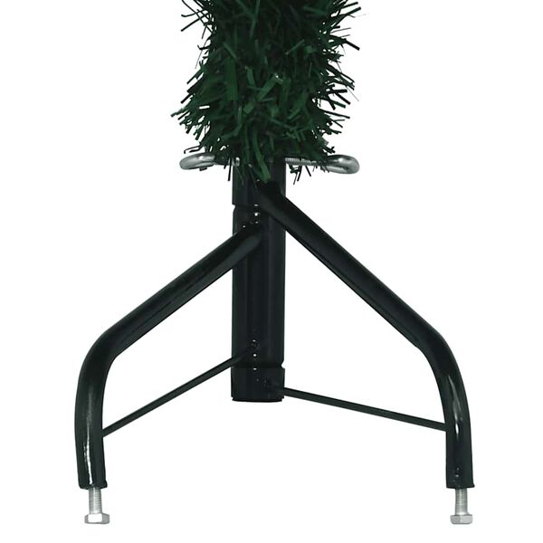 vidaXL &Aacute;rbol de Navidad artificial de esquina verde 210 cm PVC