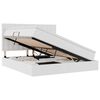 vidaXL Cama con almacenamiento Puro 180 x 200 cm Cuero sint&eacute;tico