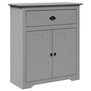 vidaXL Mueble de entrada BODO gris 80x35x90 cm
