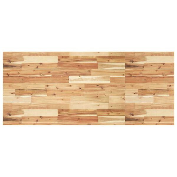 vidaXL Tablero escritorio madera maciza acacia sin tratar 140x60x4 cm