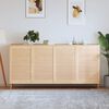 vidaXL Puerta de armario de lamas 4 uds madera de pino 99,3x59,4 cm