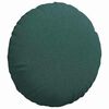 vidaXL Cojines para asiento 2 pcs Verde oscuro &Oslash;60 x 21 cm tela