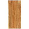 vidaXL Encimera para armario tocador madera maciza acacia 140x52x3,8cm
