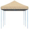 vidaXL Carpa de Fiesta Beige 292 x 580 x 315 cm Tela Oxford