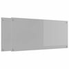 vidaXL Salpicadero de cocina 2 uds. Gris Claro 110 x 50 cm