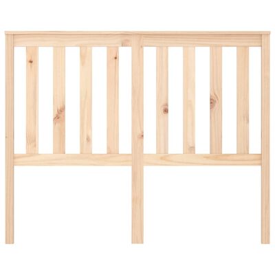 vidaXL Cabecero de cama madera maciza de pino 146x6x101 cm