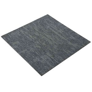 vidaXL Azulejo de alfombra Gris Cielo 50 x 50 cm 20 uds. PP y Bet&uacute;n