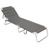 Bo-Camp Cama plegable para camping Florence gris