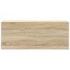 vidaXL Mueble de pared ba&ntilde;o madera ingenier&iacute;a roble sonoma 100x25x40cm