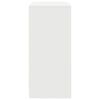vidaXL Aparador con cajones y puertas blanco 70,5x34x74,5 cm