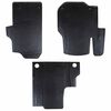 vidaXL Alfombrilla de Coche 3 uds. adecuado para VW CRAFTER 2017- Goma