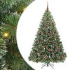 vidaXL &Aacute;rbol de Navidad artificial con 300 LED Verde 180 cm PE y PVC