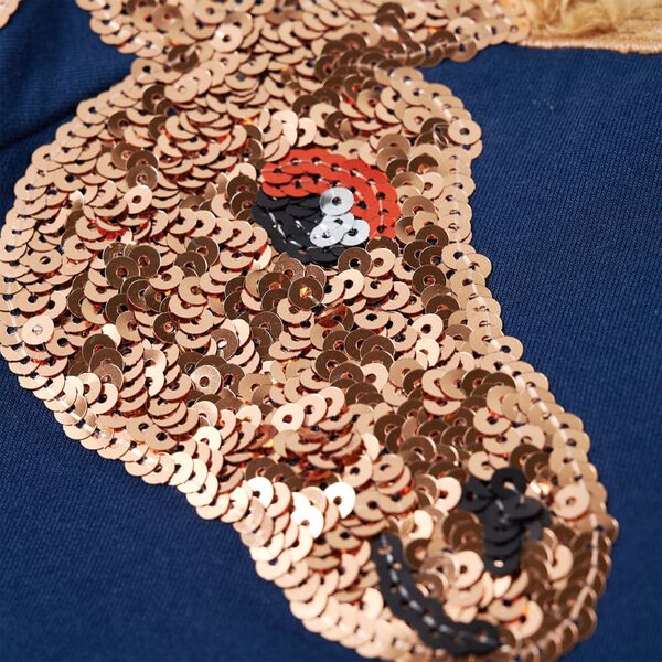 Sudadera infantil azul marino 92