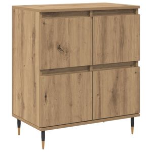 vidaXL Aparador Roble artisan 60 x 35 x 70 cm