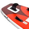vidaXL Juego de tabla paddle surf inflable roja 360x81x10 cm
