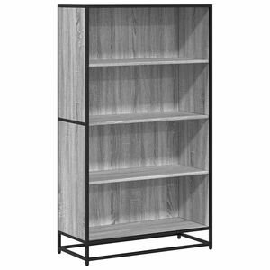 vidaXL Estanter&iacute;a de madera de ingenier&iacute;a gris Sonoma 80,5x35x139 cm