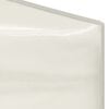 vidaXL Carpa para fiestas plegable con paredes laterales crema 3x3 m