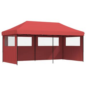 vidaXL Carpa de Fiesta Burdeos 292 x 580 x 315 cm Tela Oxford