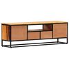vidaXL Mueble para TV de madera maciza reciclada 120x30x40 cm