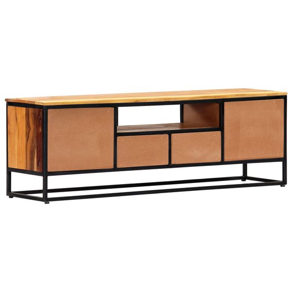 vidaXL Mueble para TV de madera maciza reciclada 120x30x40 cm