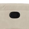 vidaXL Sill&oacute;n reclinable tela de microfibra beige