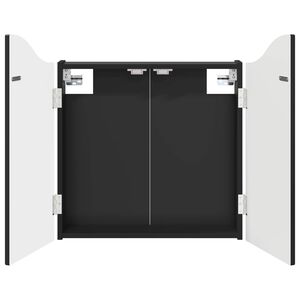 vidaXL Armario para dianas Negro 56 x 12 x 63 cm Madera de ingenier&iacute;a