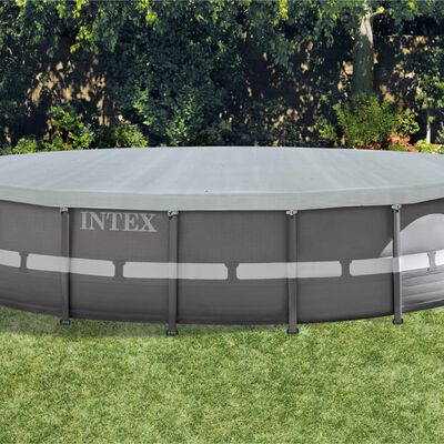 Intex Cubierta de piscina redonda Deluxe 549 cm 28041