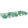 vidaXL Juego de Cojines para Palets Floral 2 pcs Patrón de hoja