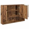 vidaXL Juego de muebles de ba&ntilde;o con caj&oacute;n 3 pcs Madera Vieja