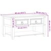 vidaXL Mesa de Caf&eacute; con caj&oacute;n 85 x 50 x 45 cm Madera de pino macizo