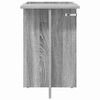 vidaXL Mesa Auxiliar Gris Sonoma 35 x 40 x 55 cm Madera de ingenier&iacute;a