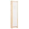 vidaXL Biombo divisor de 6 paneles de tela color crema 240x170x4 cm