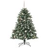 vidaXL &Aacute;rbol de Navidad artificial Verde 150 cm PVC, Pl&aacute;stico y Acero