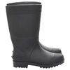 vidaXL Botas de agua negro n&uacute;mero 39 PVC