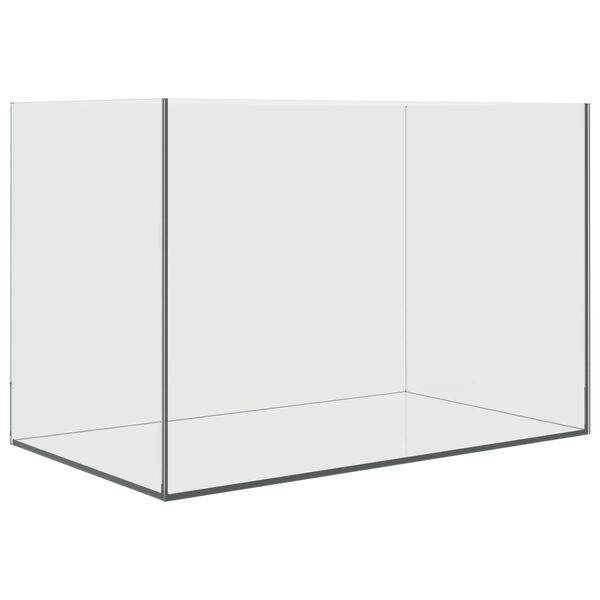 vidaXL Acuario con almacenamiento Transparente 60 x 35 x 40 cm Cristal