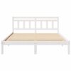 vidaXL Estructura de cama 140 x 200 cm Madera de pino macizo