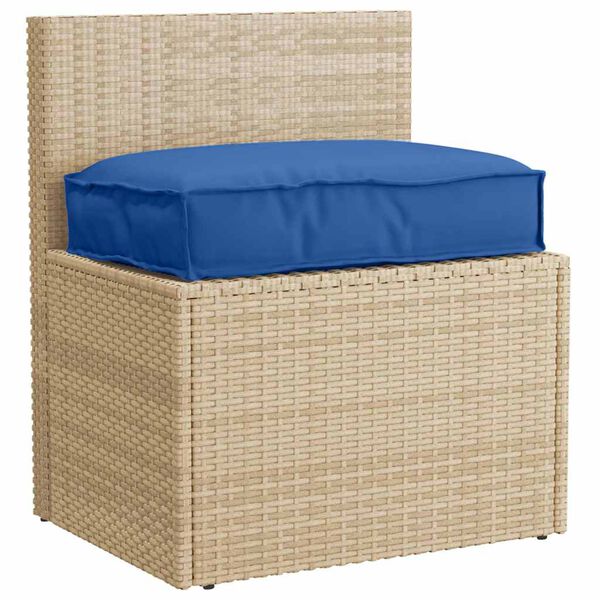 vidaXL Coj&iacute;n Azul Royal 60 x 40 x 8 cm Tela Oxford