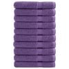 vidaXL Toallas premium SOLUND 10 unidades morado 100x200 cm 600 gsm