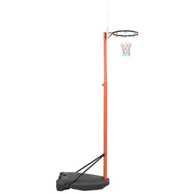 vidaXL Juego de baloncesto portátil ajustable 180-230 cm